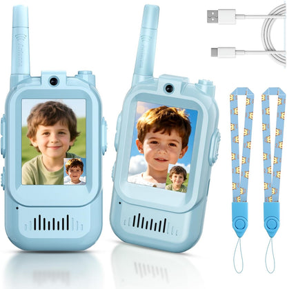 KidiTalk™: HD Video Walkie Talkies (2-pack)